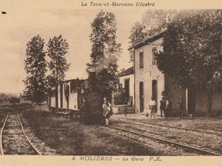 Photo de l'ancienne gare des tramways
