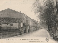 Carte postale des promenades du plateau
