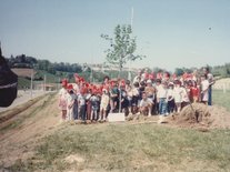 Photo d'une sortie d'école